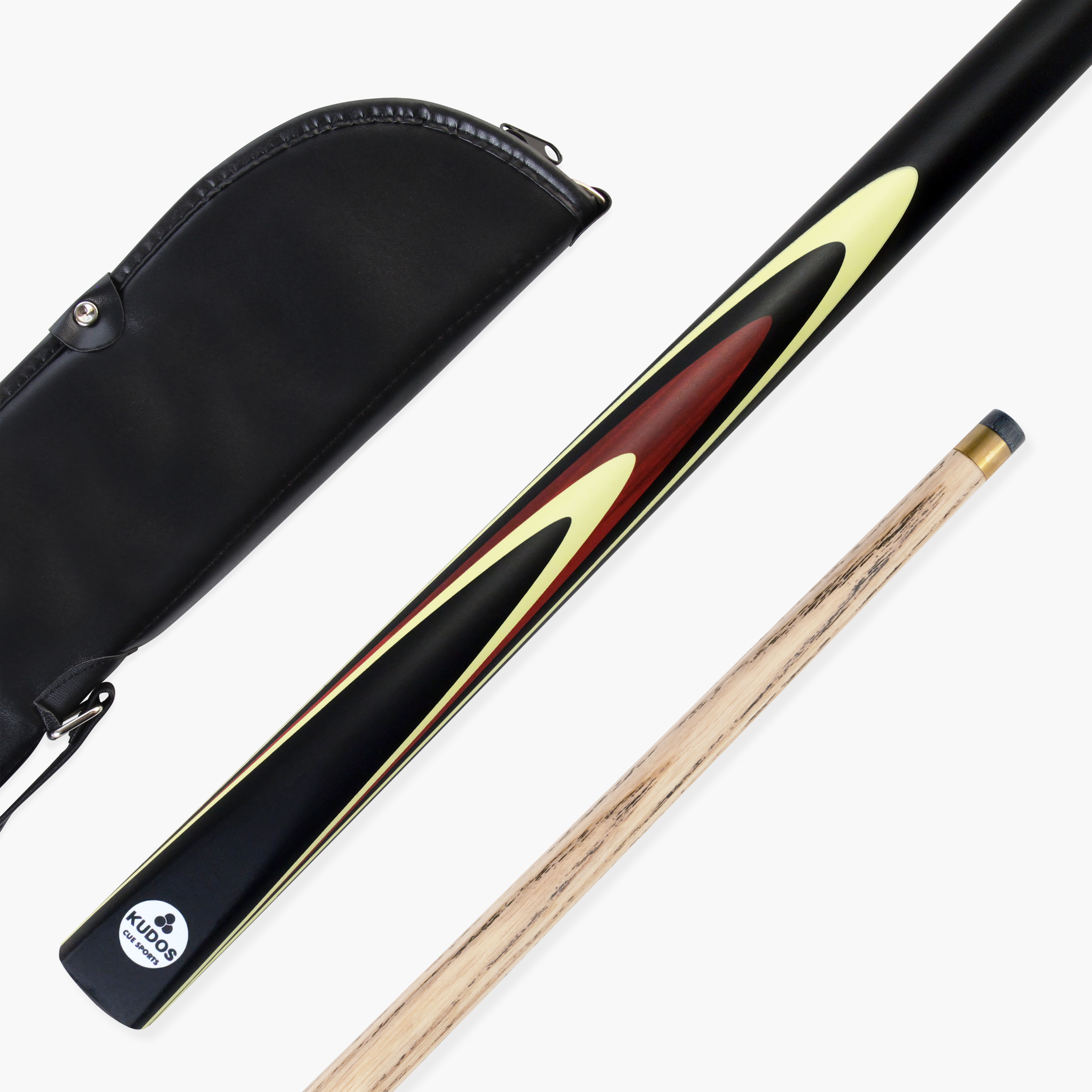Kudos Pulse two-piece cue with black case